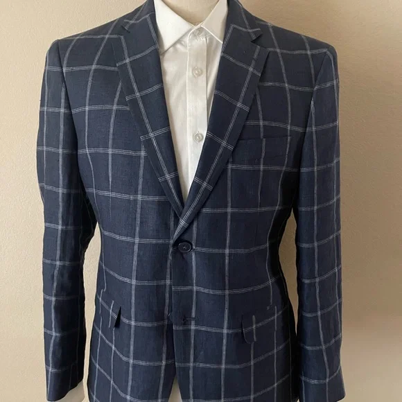 Beautiful Ralph Lauren Linen  Blazer 42 - Picture 2 of 5